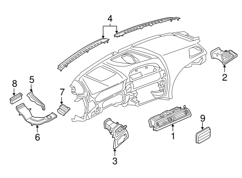 Ducts for 2018 BMW 650i xDrive #0
