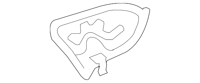 997-501-461-00-GRV Деталь REAR FLOOR PAN SIDE REINF, LEFT
