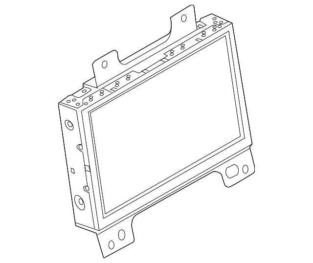 9H6Z10E899A Деталь DISPLAY UNIT