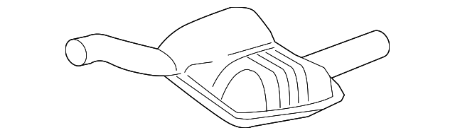 3S4Z-5A289-AA Деталь MUFFLER
