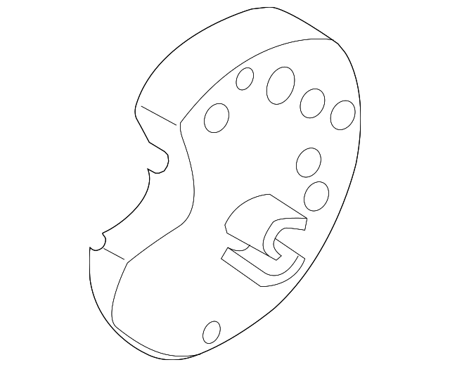 31288891 Деталь REAR COVER