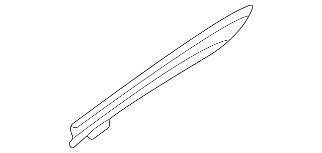 YS4Z-74513A09-BA Деталь SIDE RAIL, LEFT