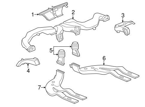 Ducts for 2011 Chevrolet Cruze #0