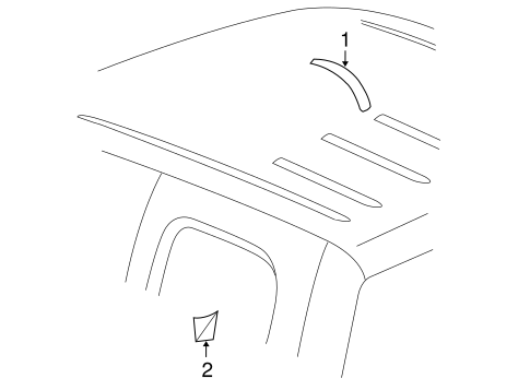 Sierra 1500 EXTERIOR TRIM - CAB