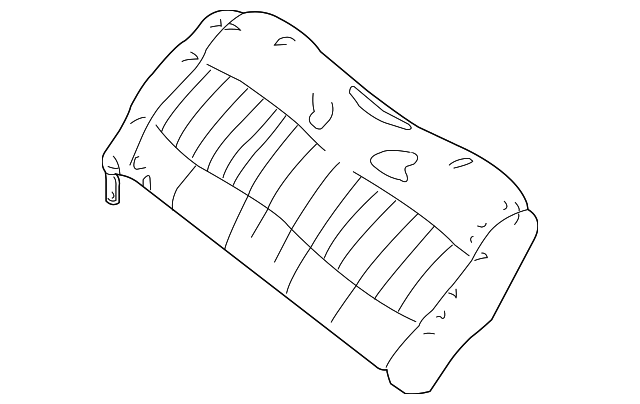 22604948 Деталь SEAT BACK COVER