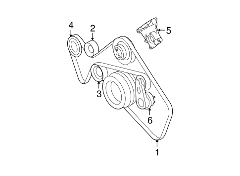 Range Rover Sport BELTS & PULLEYS