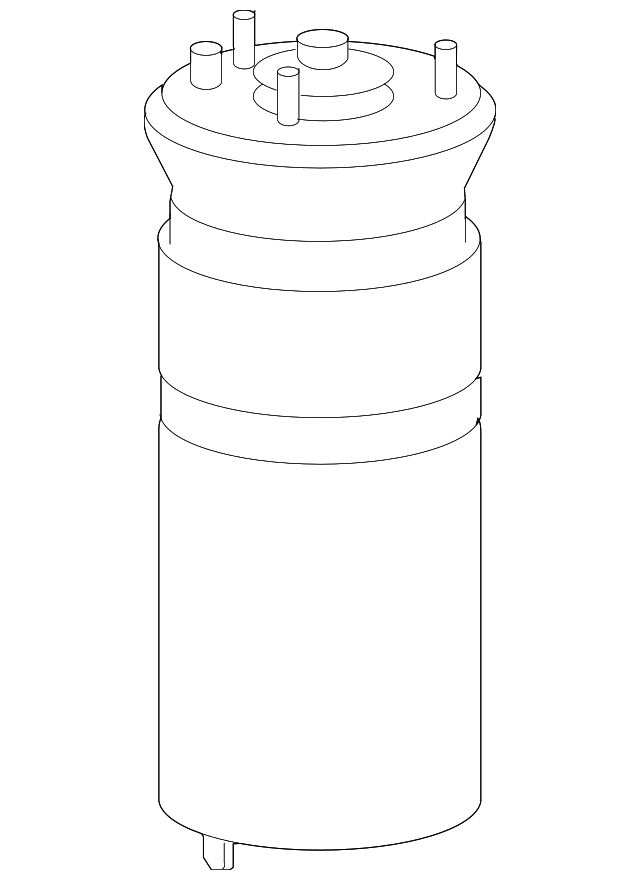 LR052867 Деталь AIR SPRING, RIGHT