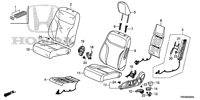Interior/Bumper/Front Seat (Driver Side) for 2012 Honda CIVIC SEDAN #1