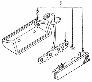 High Mount Lamp High Mount Lamp