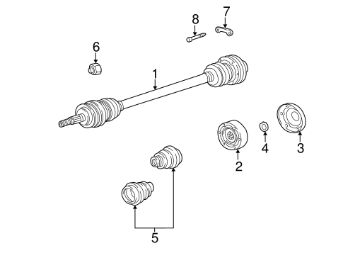 911 DRIVE AXLES