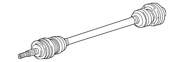 996-332-024-14 Деталь AXLE ASSY, LEFT