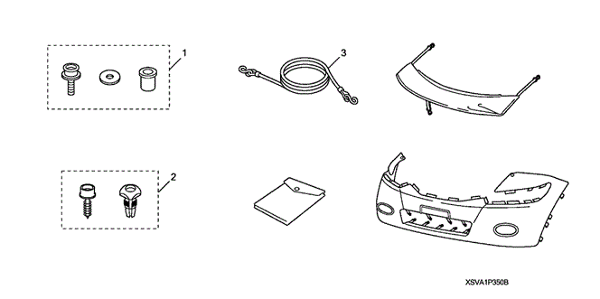 ACCESSORIES/NOSE MASK (FULL) (3) for 2011 Honda CIVIC COUPE #1
