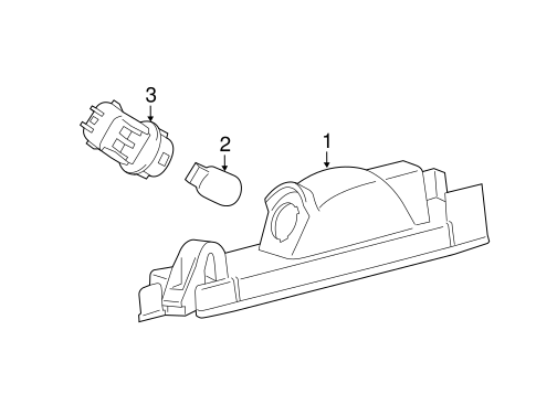 ELECTRICAL/BULBS - CHASSIS for 2015 Scion iQ #2