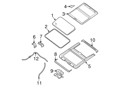 Sunroof for 2010 Nissan Sentra #0
