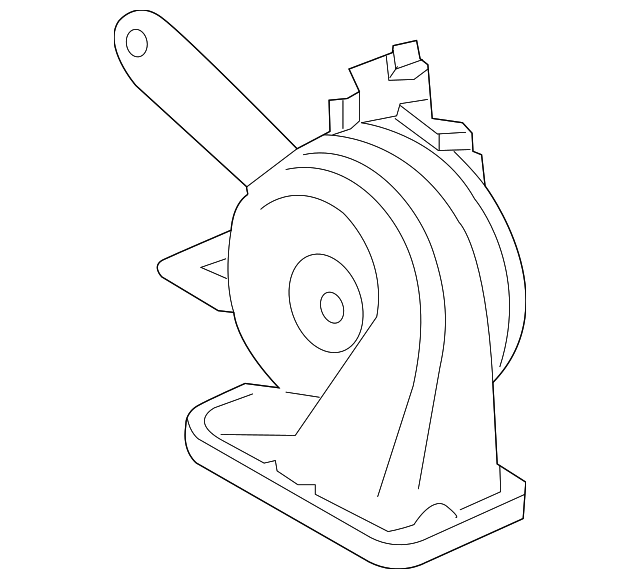 LR023323 Деталь LOW NOTE HORN