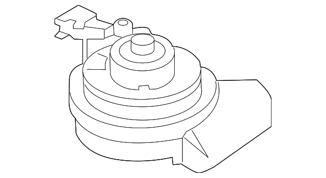 LR040766 Деталь HIGH NOTE HORN