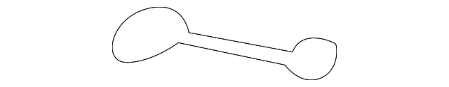 9182493 Деталь LAMP COVER STRAP, LEFT