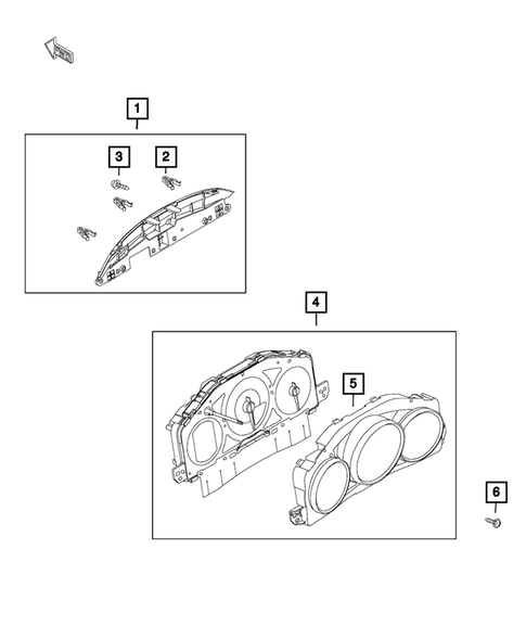 Instrument Panel Cluster for 2019 Fiat 124 Spider #0