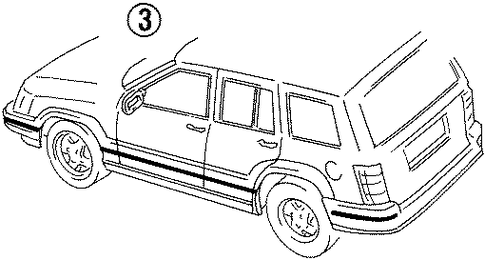 Grand Cherokee STRIPE TAPE