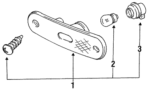 Side Marker Lamps for 1993 Mazda MX-3 #1