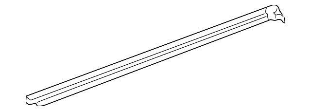 20763837 Деталь BELT MOLDING, LEFT