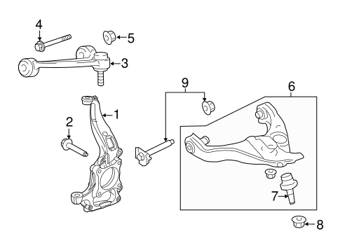 Front Suspension/Suspension Components for 2011 Ford Expedition #2