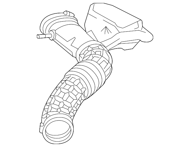 DA8Z-9B659-C UPPER DUCT