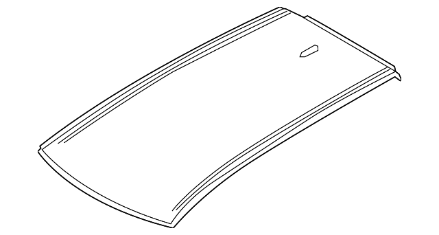 31416429 Деталь ROOF PANEL