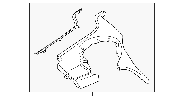 EJ7Z-78044D70-AA Деталь TOP PANEL, LEFT