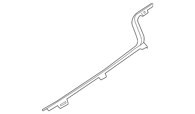 EJ7Z-7804494-BA Деталь UPPER MOLDING, LEFT