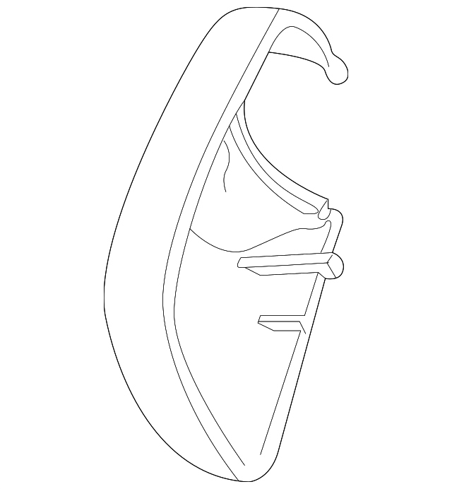 30582802 Деталь OUTER COVER, LEFT