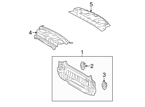 BODY/REAR BODY for 2004 Toyota Solara #2