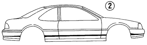 Thunderbird STRIPE TAPE
