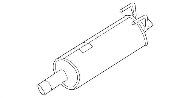 68172253AA MUFFLER