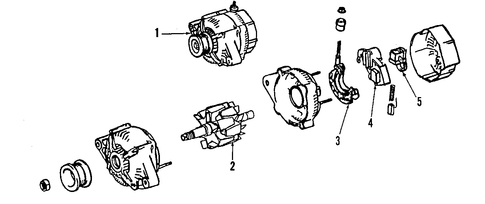 ELECTRICAL/ALTERNATOR for 2005 Scion xA #2