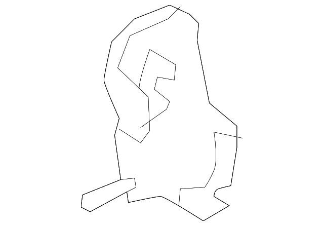 970-521-318-00-OL7 Деталь RECLINE COVER, RIGHT