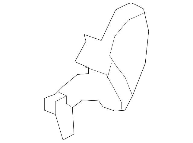 970-521-315-00-OL7 Деталь RECLINE COVER, LEFT