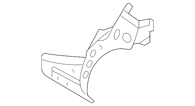 93185954 Деталь LOCK PLR REINF, RIGHT