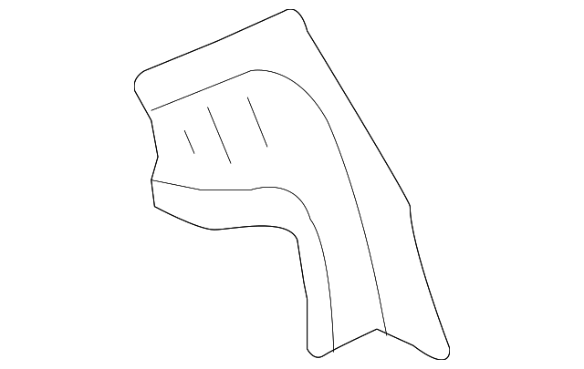 93187092 Деталь REINF PLATE, LEFT