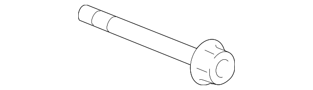 2003-2011 Ford Crown Victoria Energy Absorber Mount Bolt -N811799-S439 2003-2011 Ford Crown Victoria Energy Absorber Mount Bolt -N811799-S439