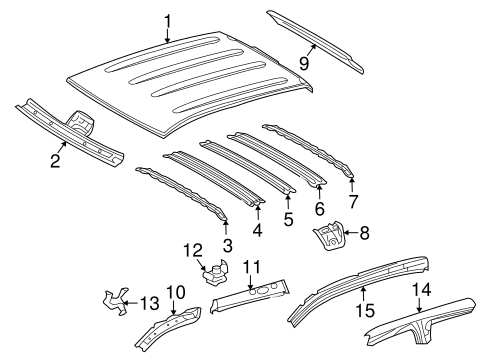 BODY/ROOF & COMPONENTS for 2014 Toyota Tundra #2