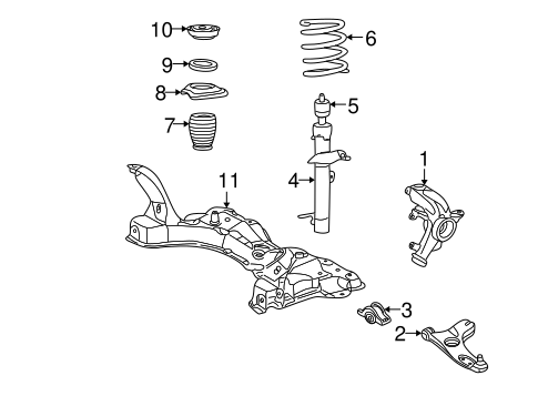 Focus SUSPENSION COMPONENTS 2