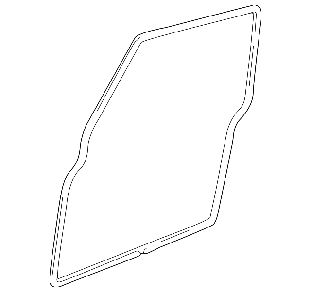 CFE500580 Деталь WEATHERSTRIP, RIGHT