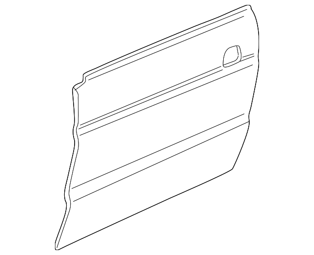 BDA700100 Деталь OUTER PANEL, RIGHT