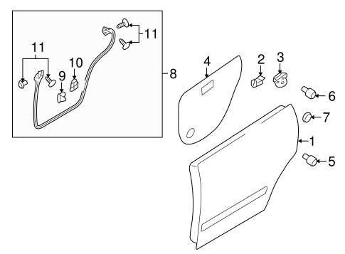 9-2X DOOR & COMPONENTS