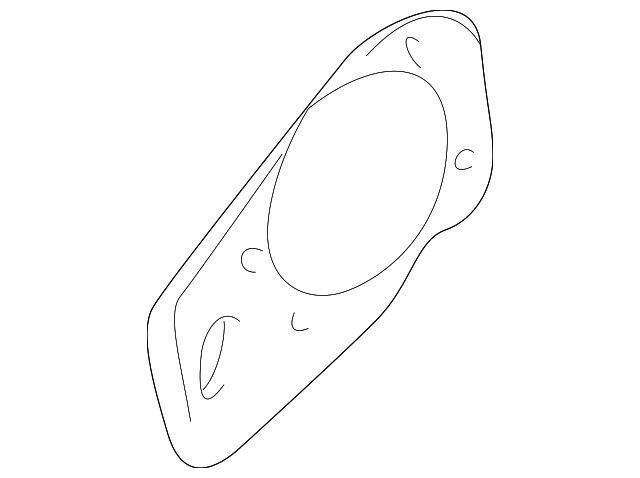 8618278 Деталь INSULATOR, LEFT