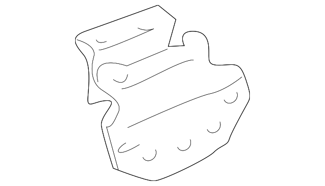 8618288 Деталь COVER HINGE, RIGHT