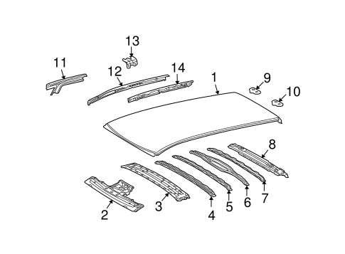 BODY/ROOF & COMPONENTS for 2010 Toyota Venza #2