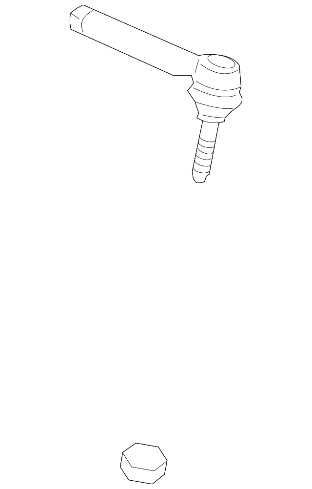 12801424 Деталь OUTER TIE ROD