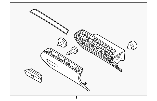 EB5Z-78060T10-AA Деталь GLOVE BOX ASSY